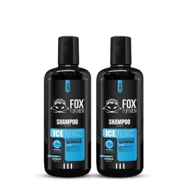 Imagem de Shampoo Icefresh 240ml - Fox For Men - 2 Unidades