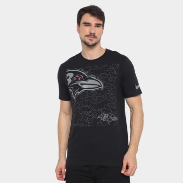 Imagem de Camiseta NFL Baltimore Ravens Nike Reflective Essential Masculina-Masculino