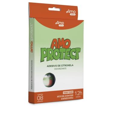 Imagem de Adesivo repelente amo protect - citronela natural 8h