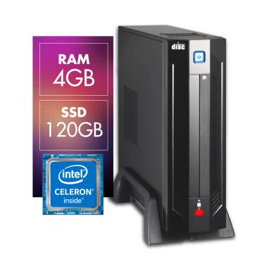 Imagem de Mini PC Intel Dual Core N4020 4GB SSD 120GB Intel Graphics 600 Certo PC - Compact Intel 1000 PW
