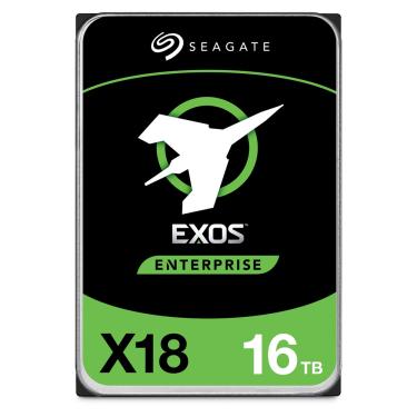 Imagem de HD Seagate 16TB Exos X18 NAS SATA 6GBps 7200RPM 256MB 512E 4KN 3.5" Servidor - ST16000NM000J