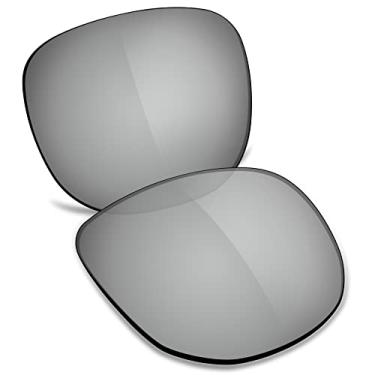 Imagem de TRUSHELL Lentes de reposição polarizadas para óculos de sol Ray-Ban RB4147 60 mm prata espelhado - Polarizadas