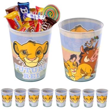 Imagem de Kit 10 Copos Rei Leão para Festa Infantil Decoração Lembrancinha Sacola Surpresa