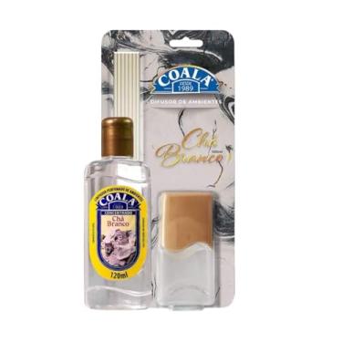 Imagem de Kit Coala Difusor de Ambientes Chá Branco 100ml, Limpador Concentrado Chá Branco 120ml