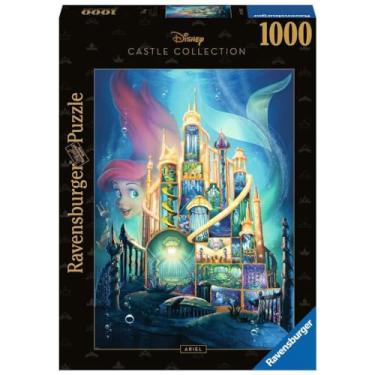 Imagem de Ravensburger Puzzle 17337 - Arielle - 1000 Teile Disney Castle Collection Puzzle für Erwachsene und Kinder ab 14 Jahren