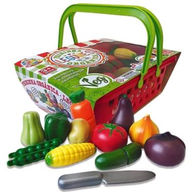 Imagem de Crec Crec Feirinha Organica Legumes Veg Comidinhas com Comidinhas Com 