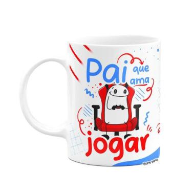 Imagem de Caneca Flork Dia dos Pais - Pai que ama jogar video game - JPS INFO