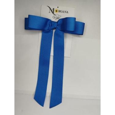 Imagem de Laço De Cabelo Morgana Adulto E Infantil - Linha Rubi, Azul