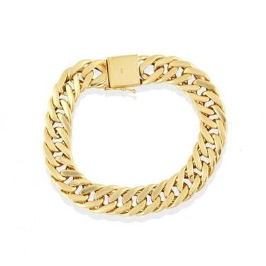 Imagem de Pulseira de Ouro 18K Nill 11mm a 13mm 21cm (grossa) - Elegancy Joias, 