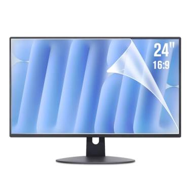 Imagem de F FORITO Pacote com 2 capas de tela para computador 61.0 cm 16:9 fosco antirreflexo, filme antirreflexo de 61.0 cm compatível com todos os monitores panorâmicos Dell /Sceptre/LG /SANSUI/PHLIPS