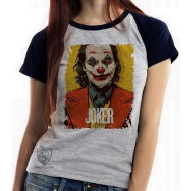 Imagem de Baby look blusa feminina ou Camiseta unissex Coringa Sorriso - Empório