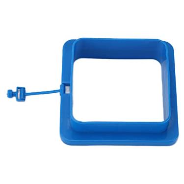 Imagem de Anel de Alimentação de Peixes, Anel de Alimentação de Aquário Formato Quadrado Com Ventosa Círculo de Alimentador de Alimentos Flutuante Seguro para Peixes Alimentador Automático