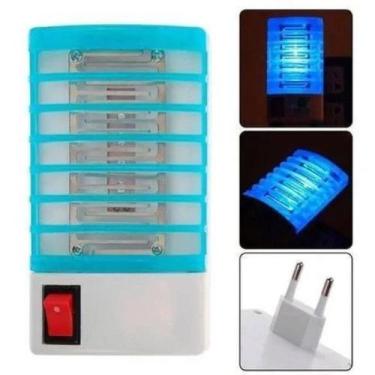 Imagem de 3 Luminárias Armadilha Lâmpada Elétrica Inseto Mata Mosquito - DINWING