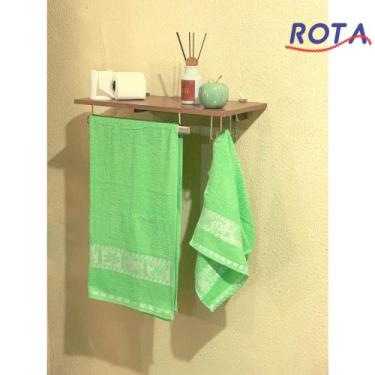 Imagem de Prateleira Nicho Decorativa Multifuncional (Banheiro) - Rota Produtos 