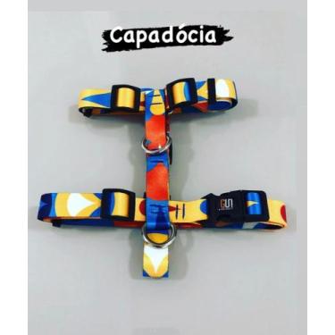 Imagem de Peitoral h + guia (capadócia) - tamanho pp - GUI DOGS