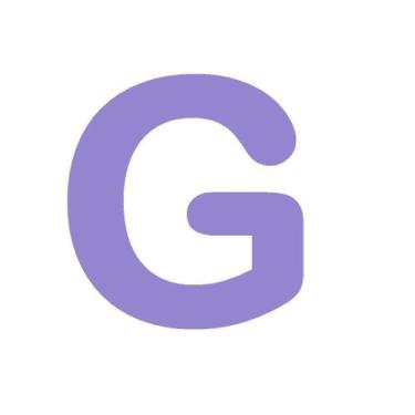 Imagem de Letras em EVA Alfabeto Lilás - 14cm - Extra Festas, G