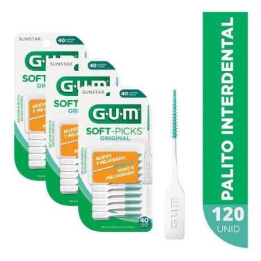 Imagem de Palito De Higiene Dental Importado Gum 120 Unidades