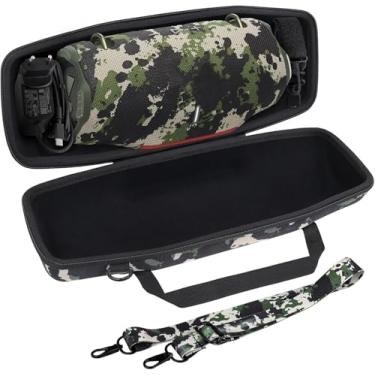 Imagem de co2CREA Capa de viagem rígida de substituição para alto-falante Bluetooth portátil Xtreme 4 (capa camuflada)