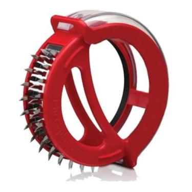 Imagem de Amaciador De Carnes Batedor De Bife Manual Portátil Inox - N/I