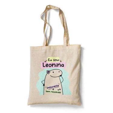 Imagem de Bolsa Ecológica Ecobag Flork Signo Leão Leonina - Premium