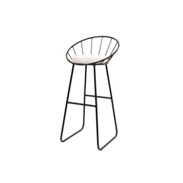 Imagem de Banco Alto Sunset Banqueta Estofada Balcão Cozinha Churrasqueira - Stu