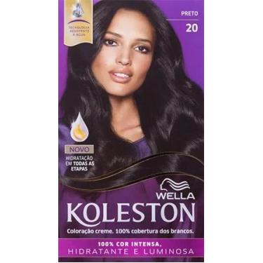 Imagem de Tintura Koleston Coloração Permanente - 20 Preto - WELLA, Preto