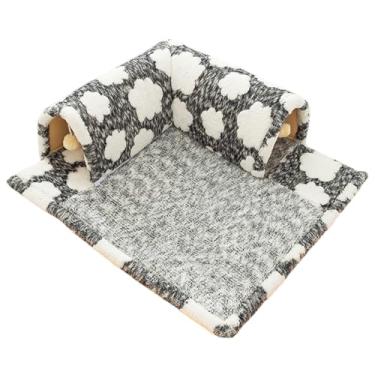 Imagem de Bothyi Túnel de gato e brinquedo cama jogando cabana com bola interction Kitty Lightweight Training Cat Activity Center para Chinchilas Indoor, M Size Gray