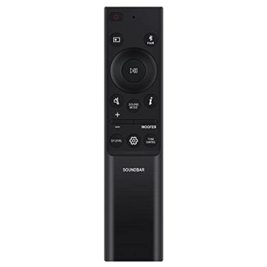 Imagem de AH81-15047A Controle remoto de substituição compatível com alto-falante Samsung Sound Bar HW-Q990B HW-Q930B HW-Q800B HW-Q700B HW-Q6CB HW-Q600B HW-Q67CB HW-Q60B HW-Q990B/ZA HW-Q935B HW-Q810B W-Q7100 B