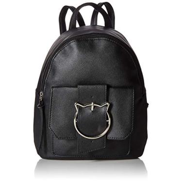 Imagem de T-Shirt & Jeans Mochila feminina com fivela de gato, Preto, One Size