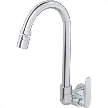 Imagem de Torneira Metal Bica Movel Parede Deca Flex Plus Cromada 1168.C.21.Clm