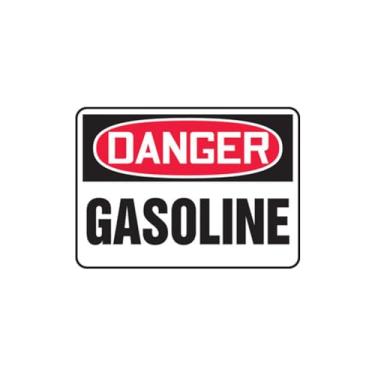 Imagem de Accuform Placa de segurança "Danger Gasoline", Aluma-Lite™, 18 x 25 cm (MCHL241XL)