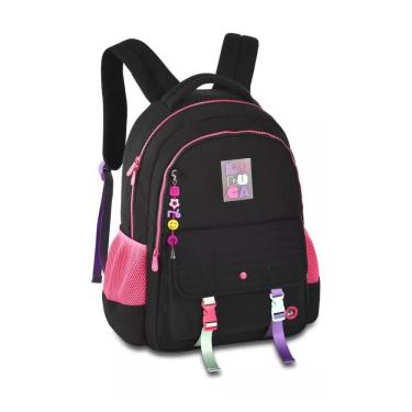 Imagem de Mochila De Costas 17 Luluca Preto Clio Style Lu24601