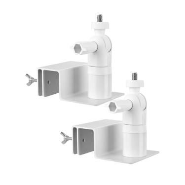 Imagem de Suporte de calha compatível com Eufy Security SoloCam S220/C210, EufyCam 2C/2C Pro, 3/S330, 2/2 Pro, 3C/S300, Eufy Gutter Mount 360° Suporte de montagem ajustável à prova de intempéries para câmera de