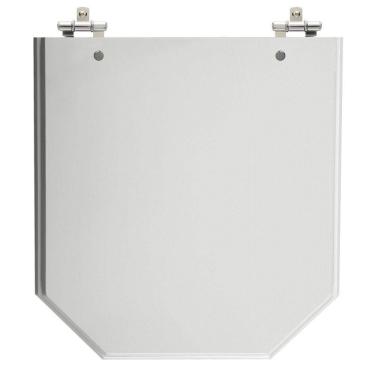 Imagem de Assento Sanitário Atrium Cinza Platina Tampa para Vaso Incepa de Poliéster