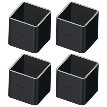 Imagem de ponteira para tudo quadrado 16x16x19mm 4 uni. - Vibra-stop