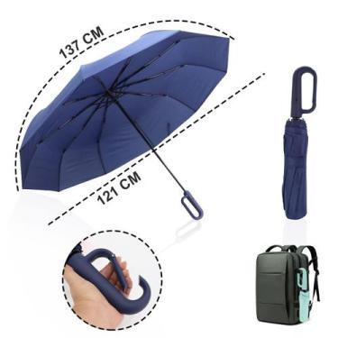 Imagem de Guarda Chuva Automático Reforçado Proteção Solar Sombrinha / 1060 - FP