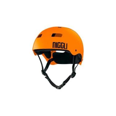 Imagem de Capacete laranja pro brilho niggli, M