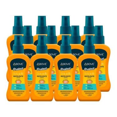 Imagem de Kit 12 Repelente de Insetos Above Adulto 200ml