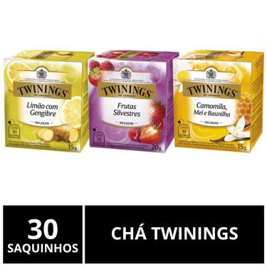 Imagem de Chá Importado, Twinings, 3 Caixas Com 10 Saquinhos