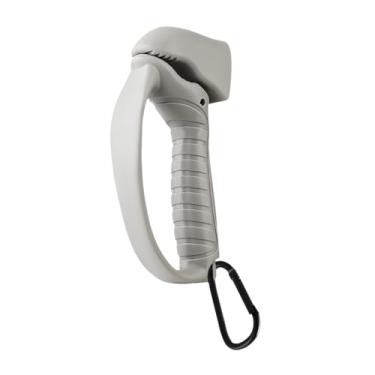 Imagem de Vaveren Controlador de braçadeira de pinça de peixe resistente com alça anti -deslize alicates de pesca prática Planejada de controle de peixes para controle, Cinza