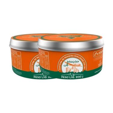 Imagem de Kit 2 Manteiga Primeira Qualidade c/ Sal Aviação Lata 200g