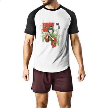 Imagem de Camiseta Raglan Geisha Japao Diva - Alearts, GG