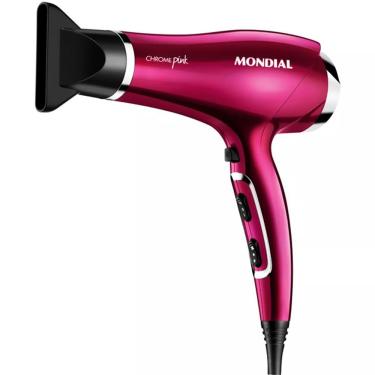 Imagem de Secador De Cabelo Mondial Chrome Pink Sc-36 2.000 Watts 127v ~ 60hz - Pink