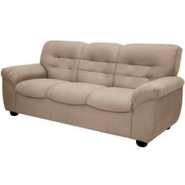 Imagem de Sofá De 3 Lugares Linoforte Stillus Ii Com 204 Cm De Largura Areia