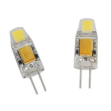 Imagem de BLLNDX Lâmpada Led G4 Sem Cintilação, 2 Unidades, Ac/Dc 12V 1,2W 2700K, Base Bi-Pino Branca Quente, Cápsula À Prova De Poeira, Substitui Lâmpadas Halógenas 10W