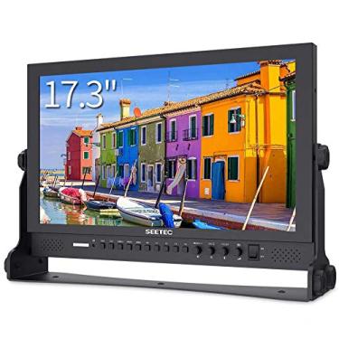Imagem de SEETEC Monitor De Vídeo Para Estúdio Transmissão P173-9Hsd 17,3" Ips Full Hd 8 Bits 1920X1080 3G Sdi 4K Hdmi Eventos Profissionais Ao Vivo, Pós-Produção, Diretor, Câmera Filme Campo