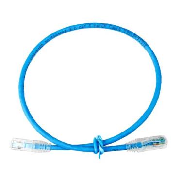 Imagem de Patch Cord RJ45 Cat6 0,5m Azul SohoPlus - Furukawa