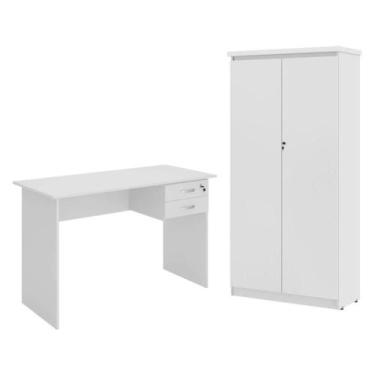 Imagem de Jogo de Escritorio França Branco - CASA H