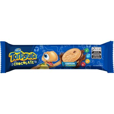 Imagem de Biscoito recheado tortuguita chocolate fp 86G arcor