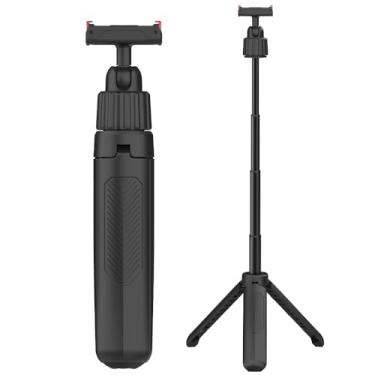 Imagem de NEOSOU Osmo Suporte de tripé de ação com adaptador magnético de liberação rápida, mini haste de selfie de rotação 360 com alça de extensão monopé para DJI Osmo 360 Osmo Action 5 Pro 4 3 acessórios